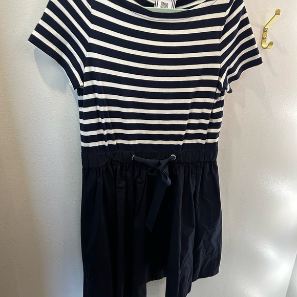 Kate Spade striper mixed media nautical dress M - Picture 3 of 7
